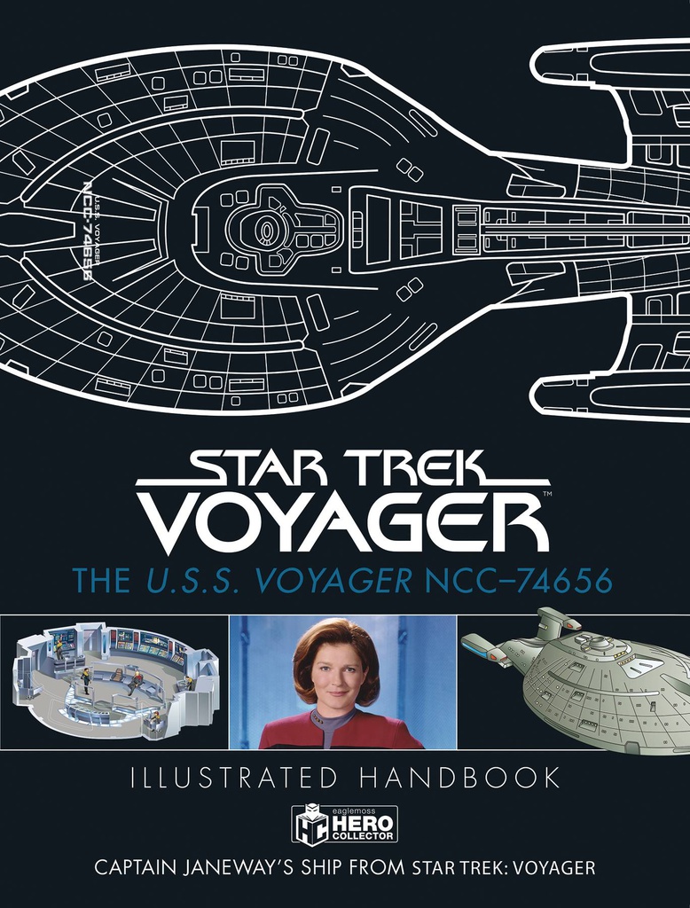 Star Trek USS VOYAGER NCC 74656 ILLUS HANDBOOK