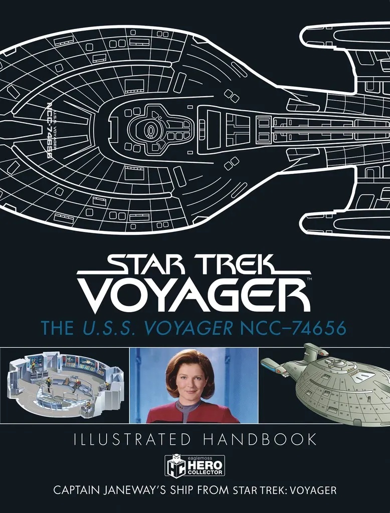 Star Trek USS VOYAGER NCC 74656 ILLUS HANDBOOK