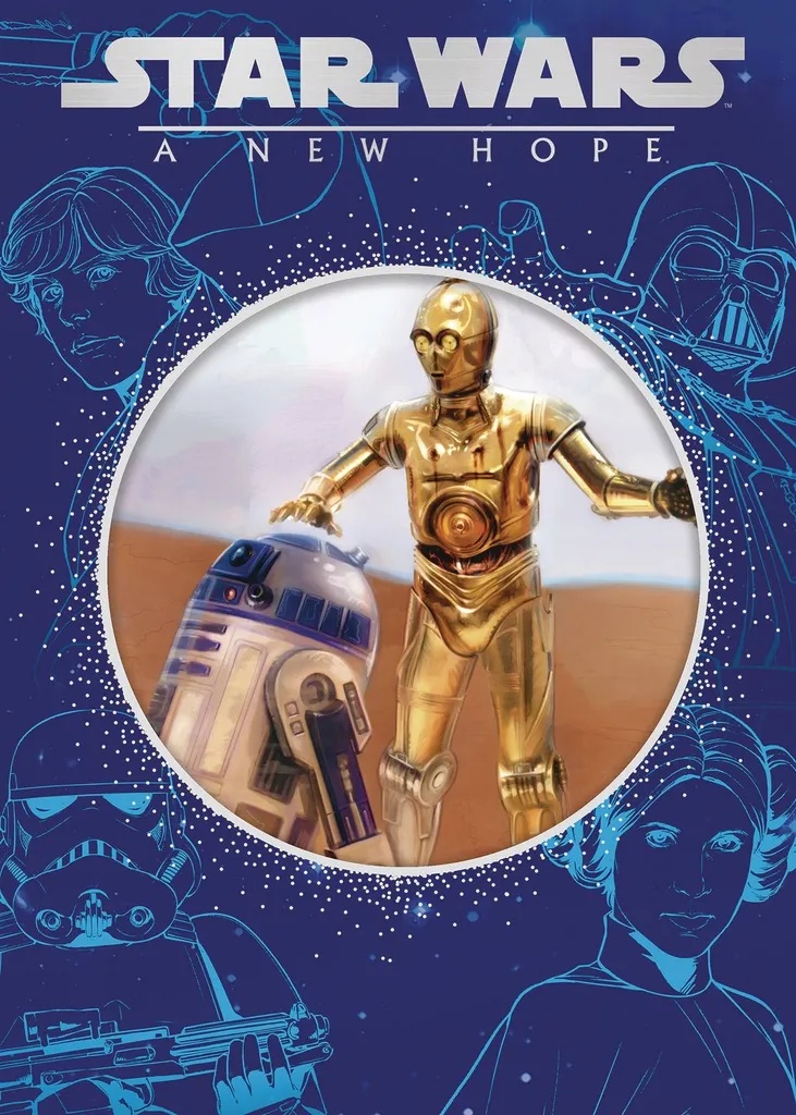 STAR WARS NEW HOPE STORYBOOK DIE CUT CVR