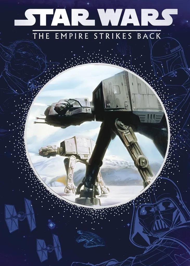 STAR WARS EMPIRE STRIKES BACK STORYBOOK DIE CUT CVR