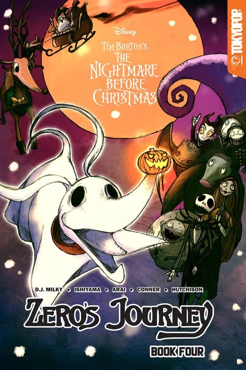 DISNEY MANGA NIGHTMARE CHRISTMAS ZEROS JOURNEY 4