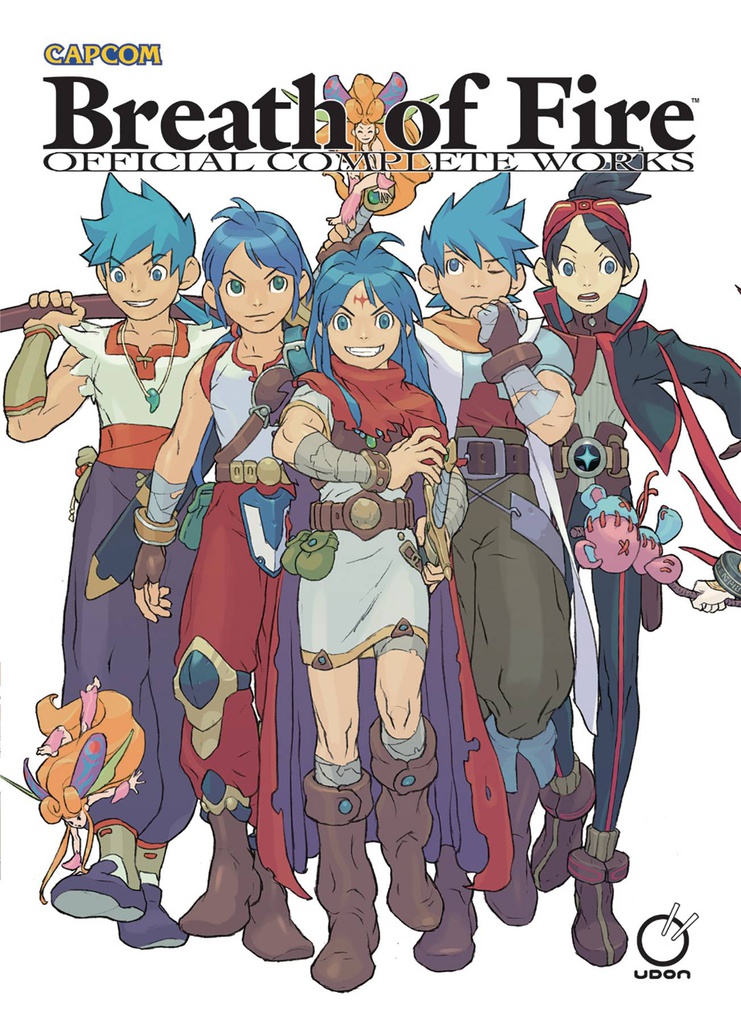 BREATH OF FIRE OFFICIAL COMPLETE WORKS