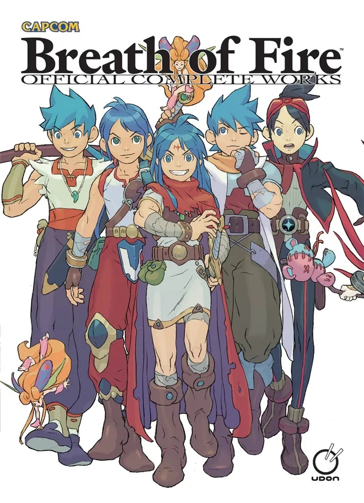 BREATH OF FIRE OFFICIAL COMPLETE WORKS