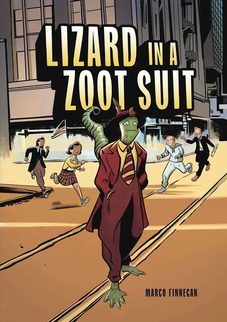 LIZARD IN A ZOOT SUIT