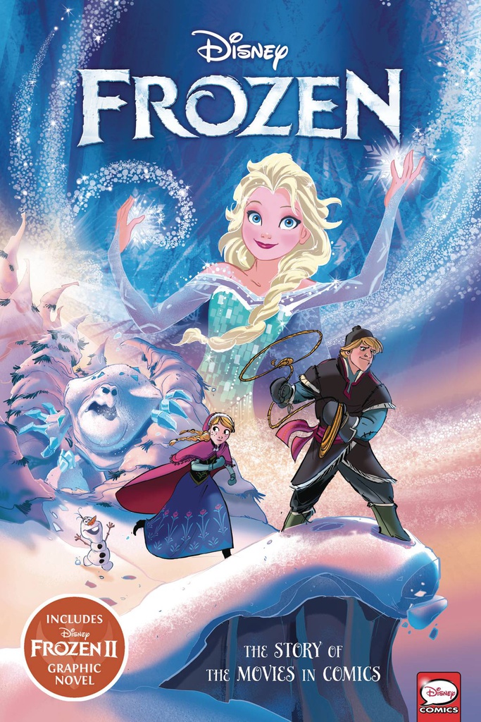 DISNEY FROZEN 2 STORY OF THE MOVIES IN COMICS