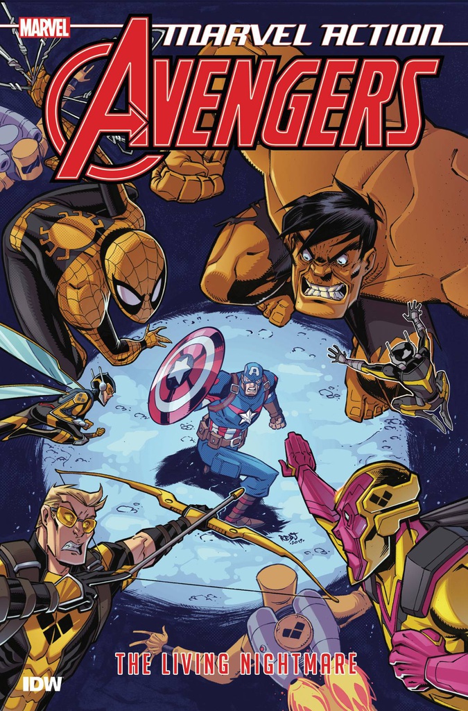 Marvel Action Avengers 4 LIVING NIGHTMARE