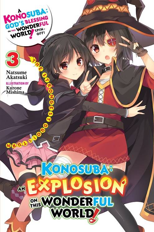 KONOSUBA EXPLOSION ON WORLD LIGHT NOVEL 3