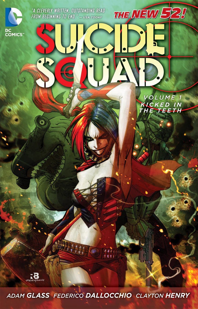 SUICIDE SQUAD 1 KICKED IN THE TEETH