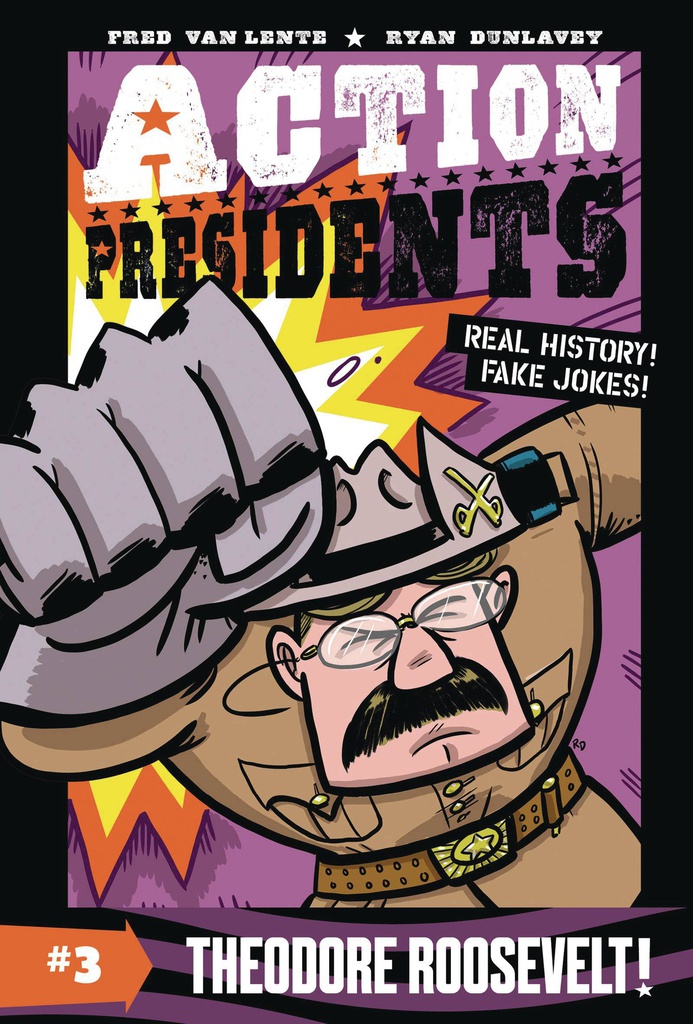 ACTION PRESIDENTS COLOR 3 THEODORE ROOSEVELT