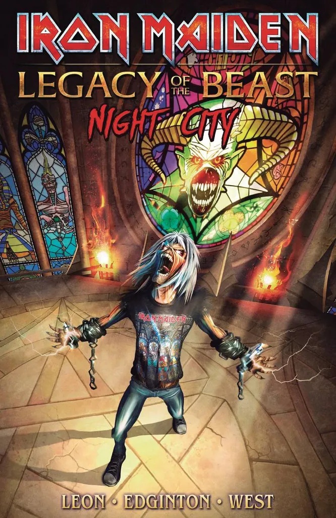 IRON MAIDEN LEGACY OF THE BEAST 2 NIGHT CITY