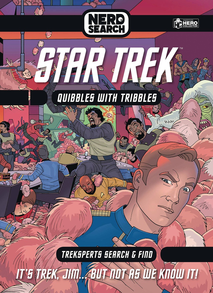 Star Trek NERD SEARCH QUIBBLES WITH TRIBBLES