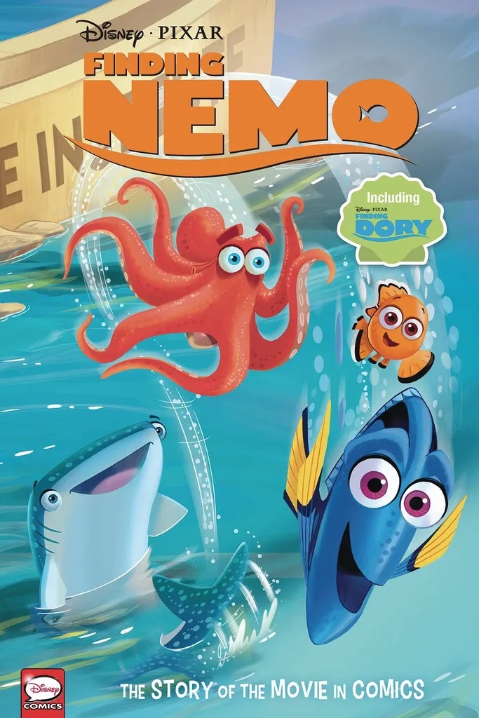 DISNEY PIXAR NEMO DORY STORY MOVIE COMICS