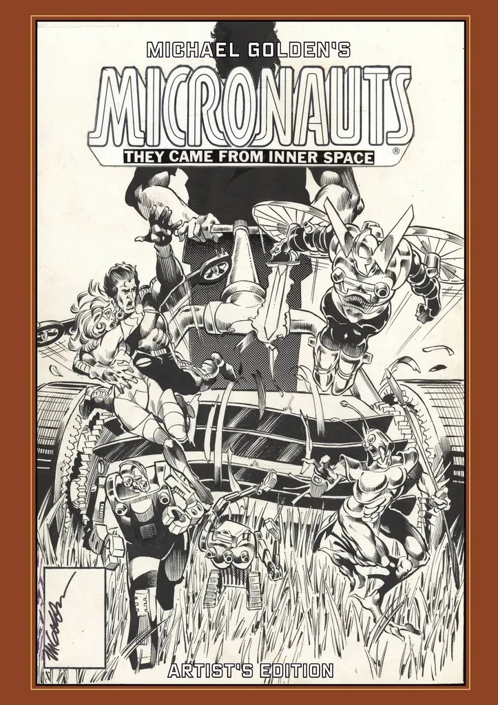 MICHAEL GOLDEN MICRONAUTS ARTIST ED