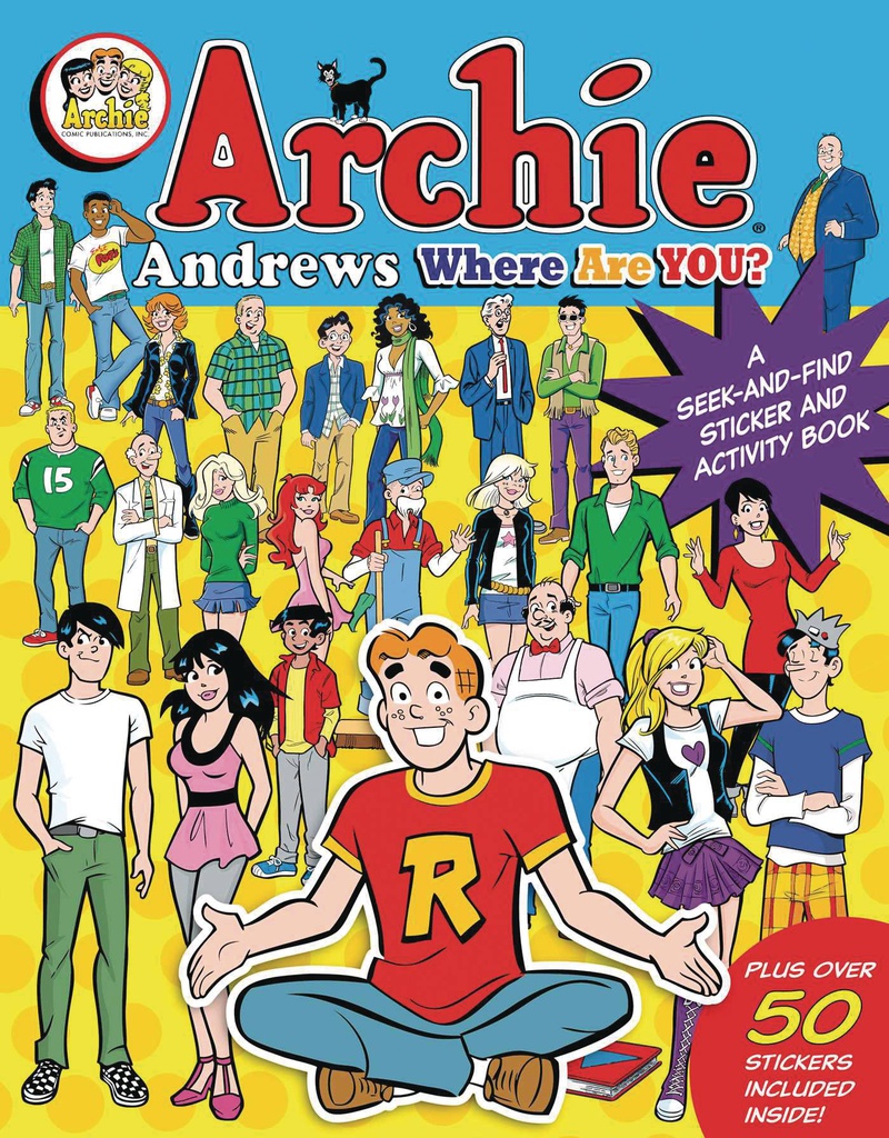 ARCHIE ANDREWS WHERE ARE YOU SEEK AND FIND BOOK
