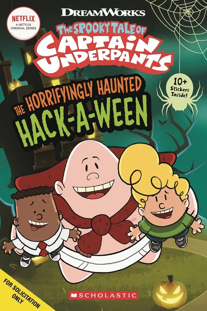 CAPT UNDERPANTS COMIC READER 1 HAUNTED HACKAWEEN