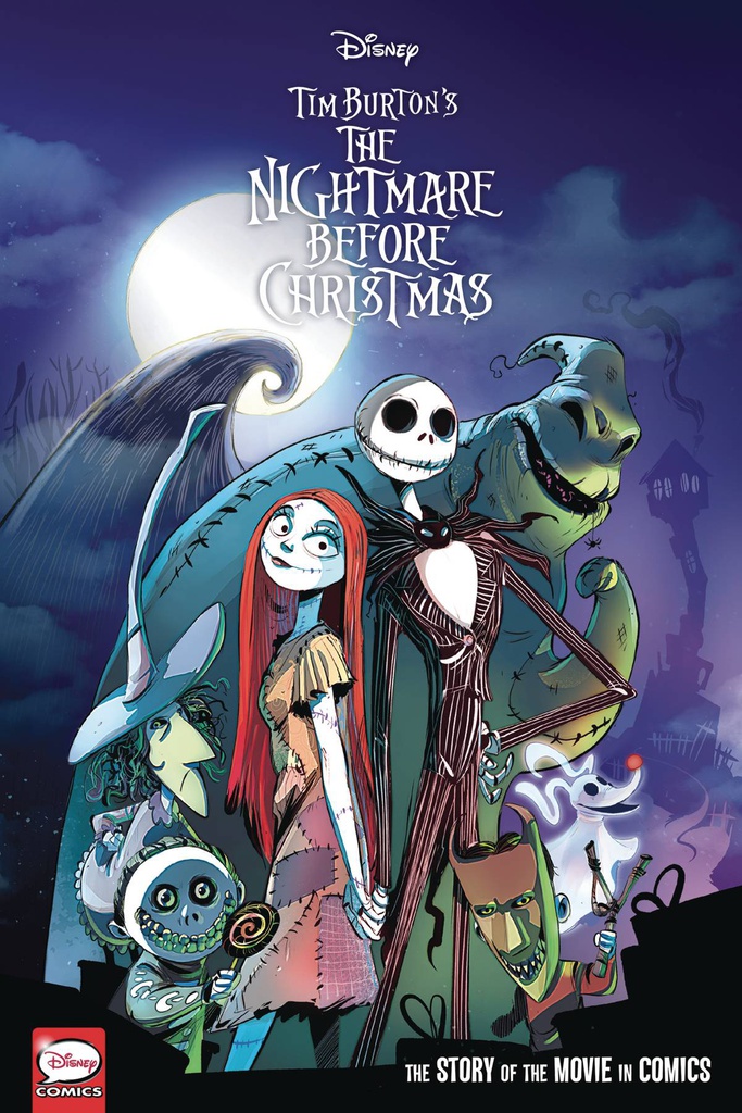 DISNEY NIGHTMARE BEFORE CHRISTMAS MOVIE IN COMICS