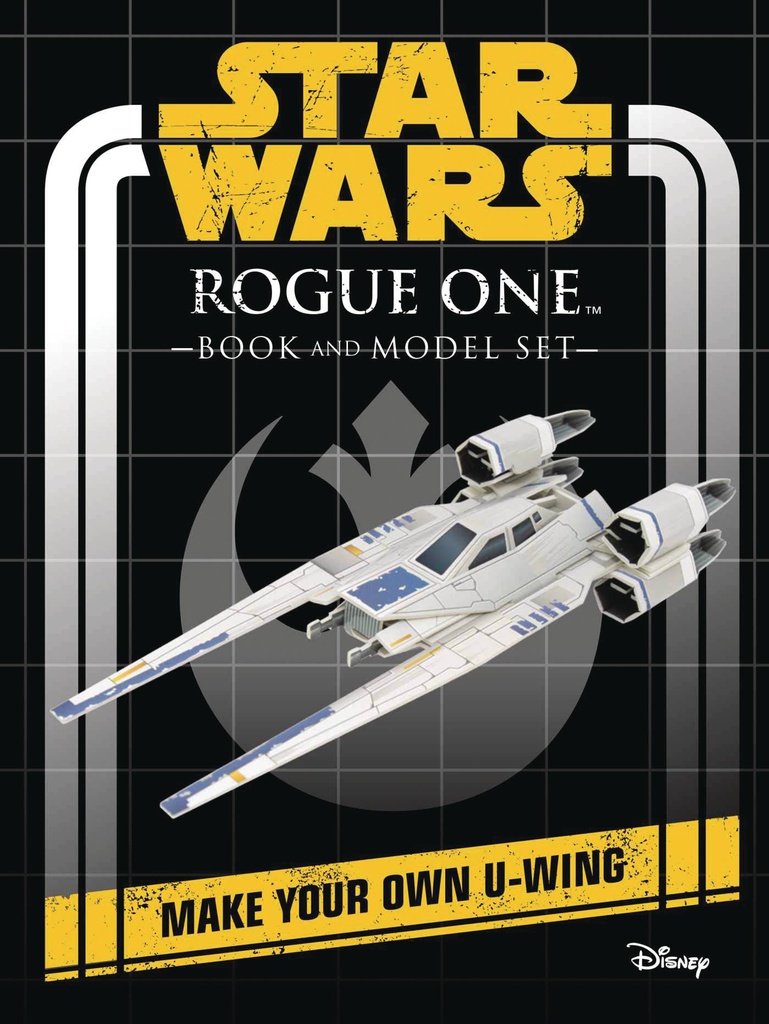 STAR WARS ROGUE ONE BOOK & MODEL