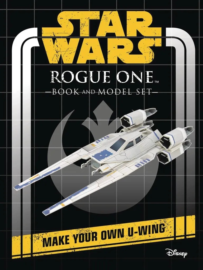 STAR WARS ROGUE ONE BOOK & MODEL