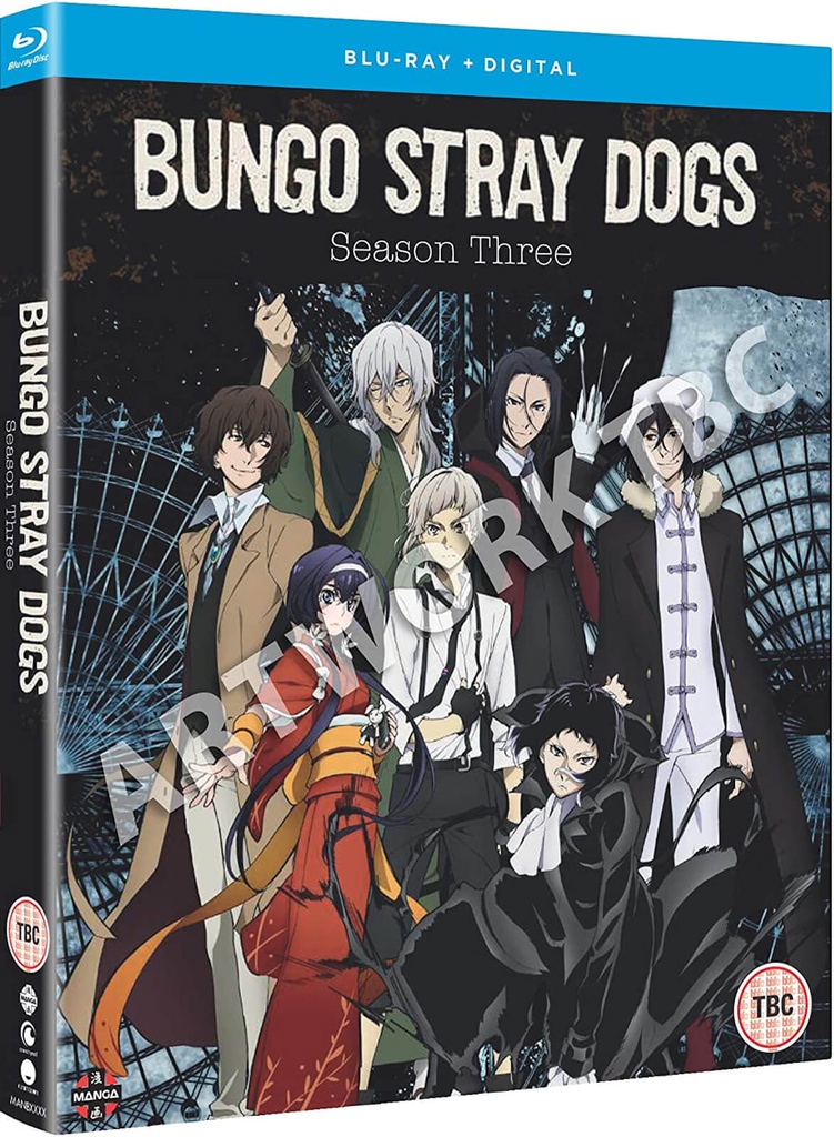 BUNGO STRAY DOGS Season 3 Blu-ray