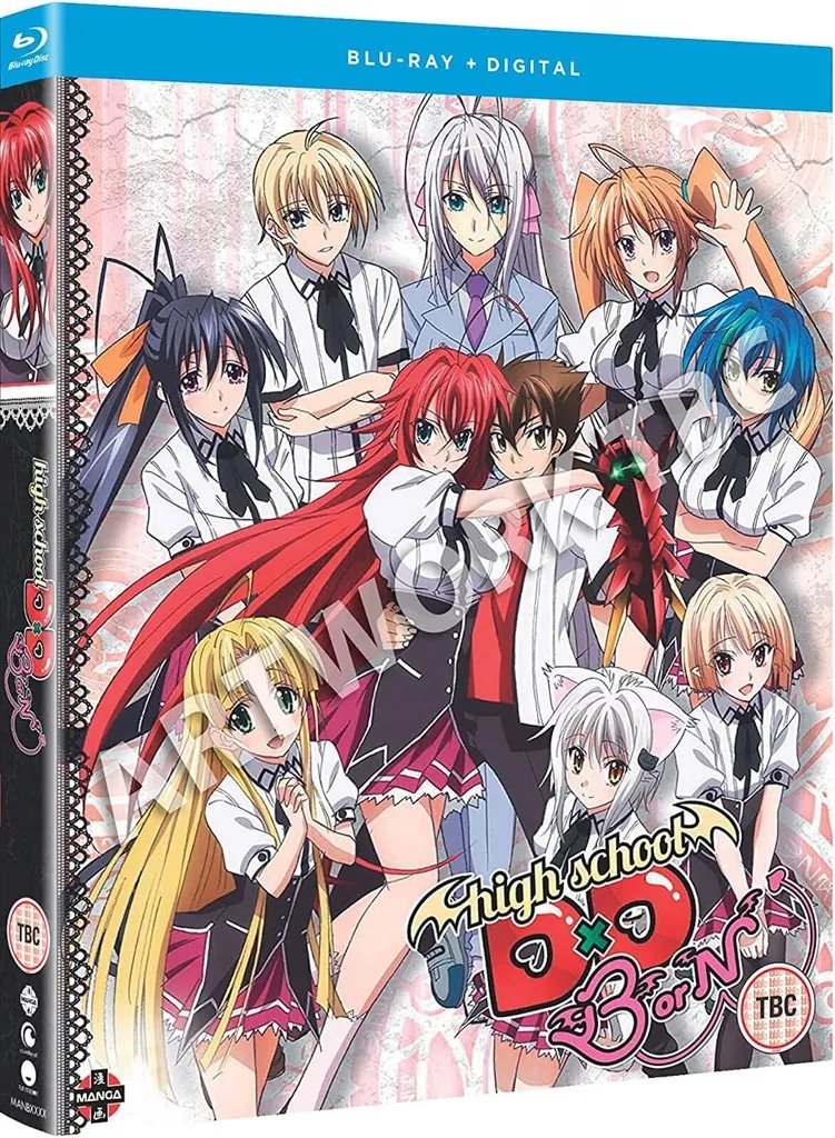 HIGH SCHOOL DXD BorN Season 3 Blu-ray