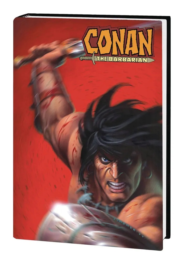 CONAN THE BARBARIAN BY KURT BUSIEK OMNIBUS LINSNER DM VAR