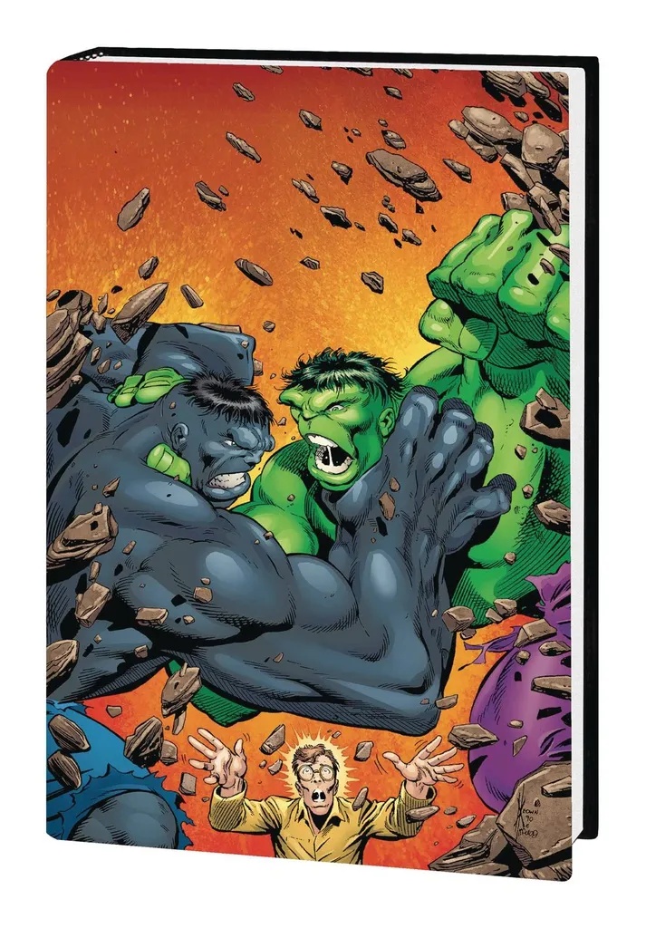 INCREDIBLE HULK BY PETER DAVID OMNIBUS 2 KEOWN HULK VS HULK CVR