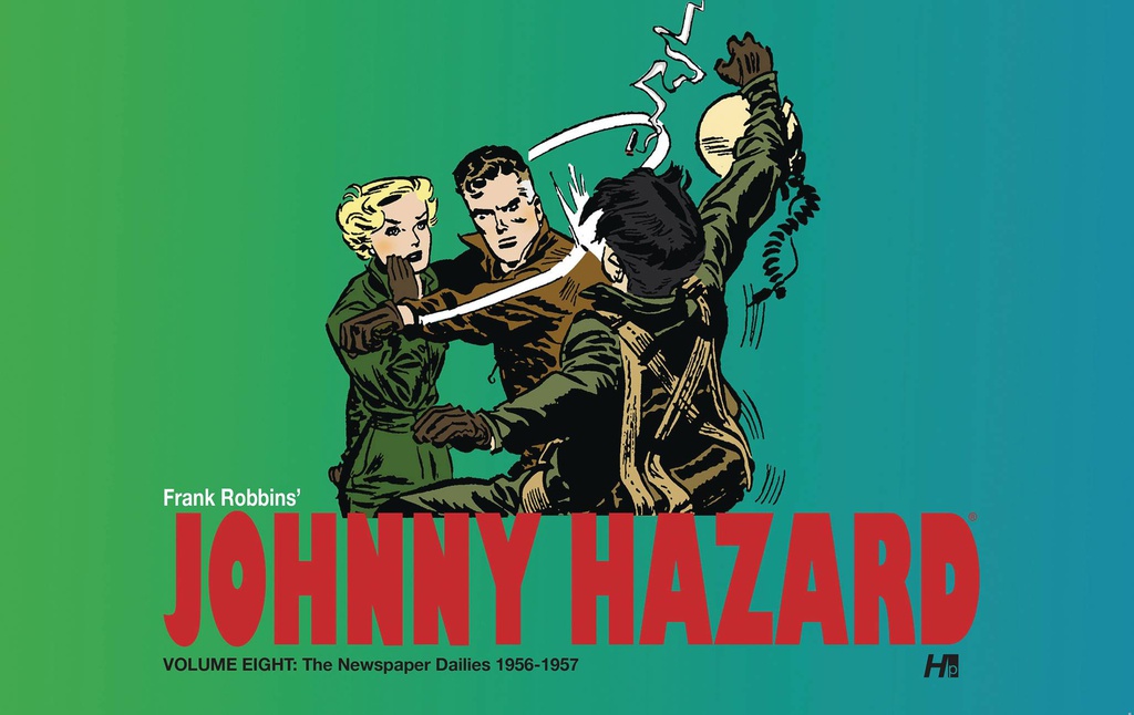 JOHNNY HAZARD DAILIES 8 1956-1957