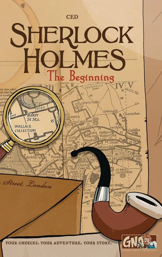 SHERLOCK HOLMES BEGINNING GRAPHIC NOVEL ADV