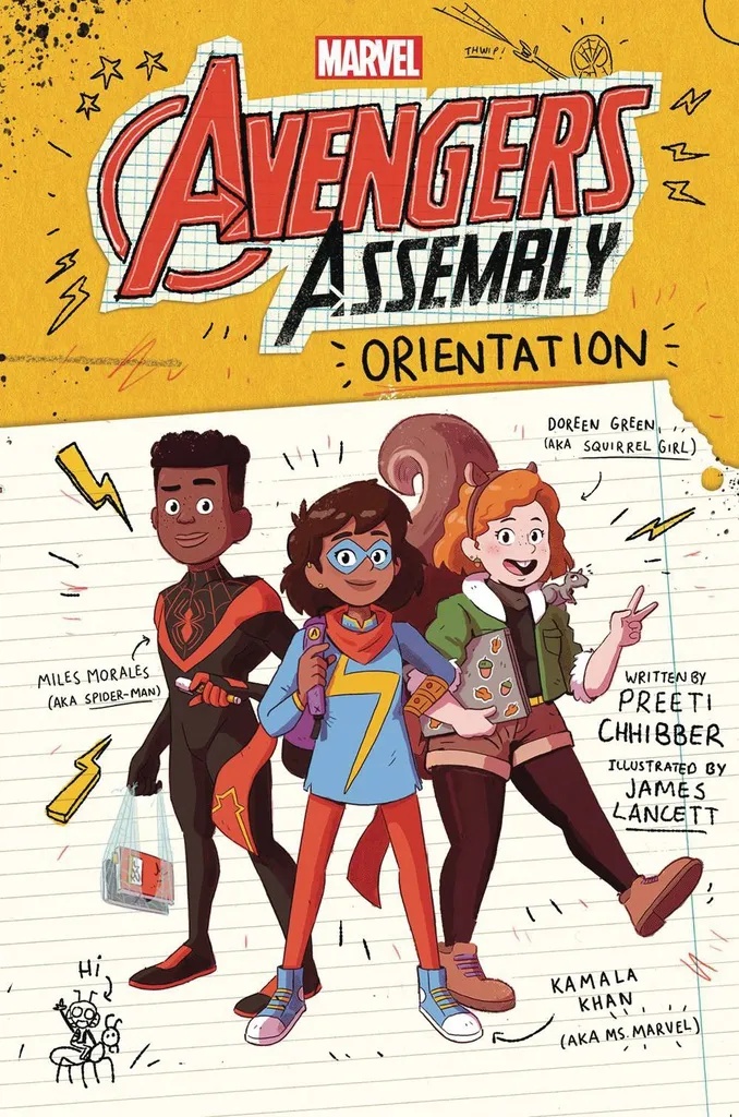 MARVEL AVENGERS ASSEMBLY NOVEL 1 ORIENTATION