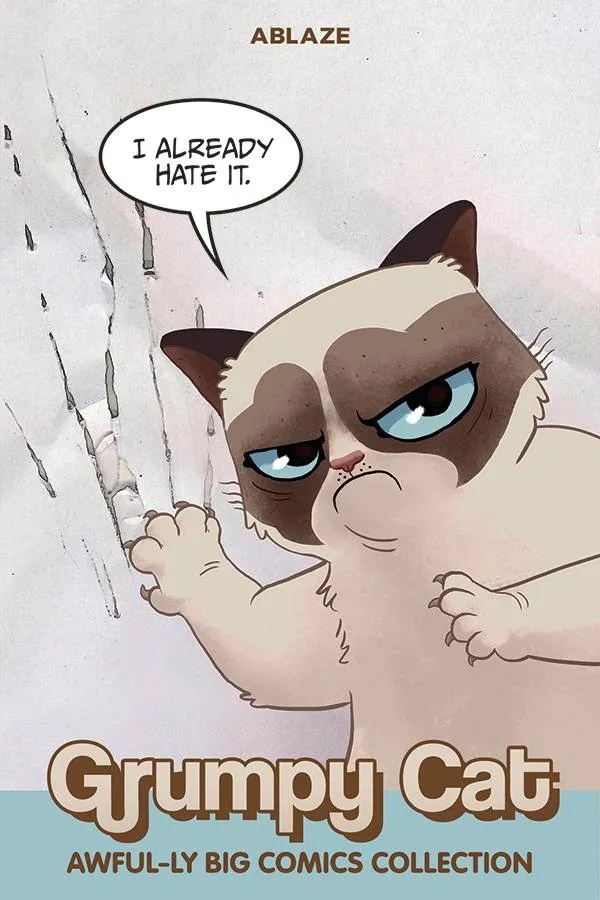 GRUMPY CAT AWFUL-LY BIG COMICS COLL