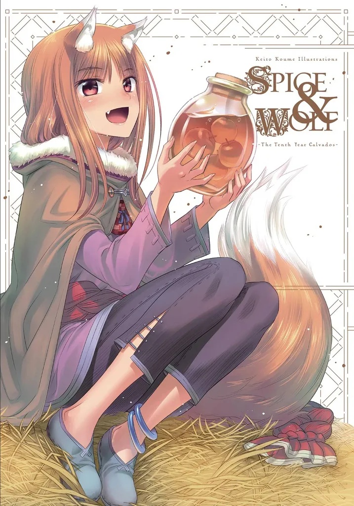 KEITO KOUME ILLUS SPICE & WOLF TENTH YEAR CALVADOS ART