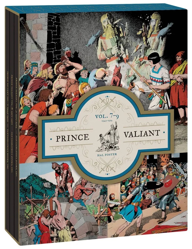 PRINCE VALIANT BOX SET 3 VOL 07-09 1949-1954