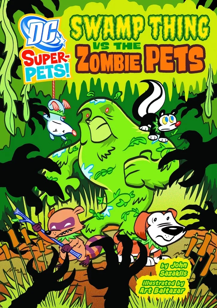 DC SUPER PETS YR SWAMP THING VS ZOMBIE PETS