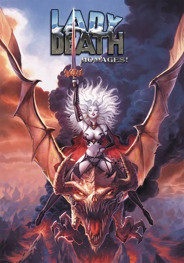 LADY DEATH HOMAGES SGN LTD ED ARTBOOK