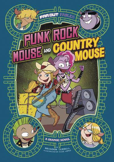 PUNK ROCK MOUSE & COUNTRY MOUSE