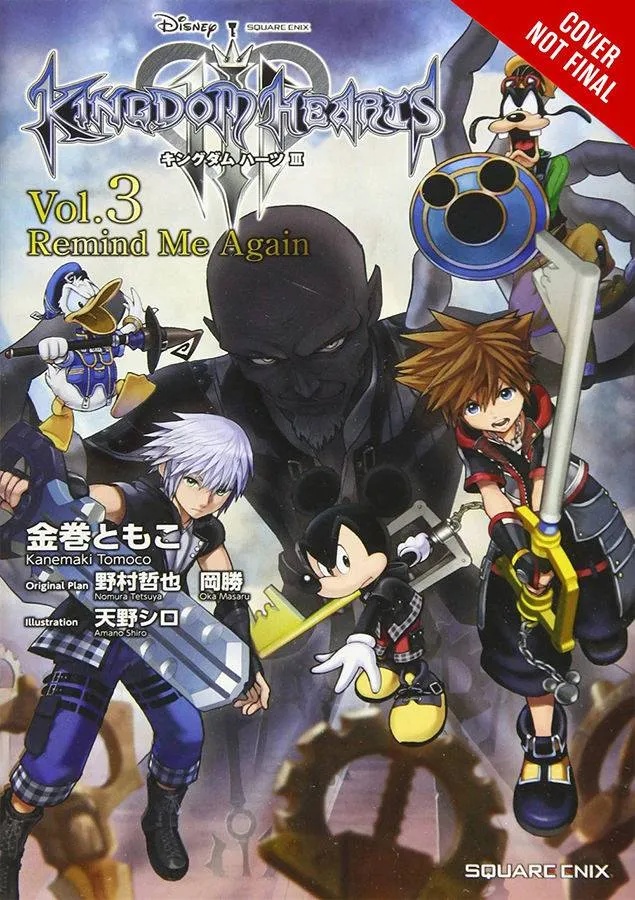 KINGDOM HEARTS III 3 THREE LIGHT NOVEL 3