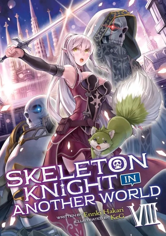 SKELETON KNIGHT IN ANOTHER WORLD 8 LIGHT NOVEL