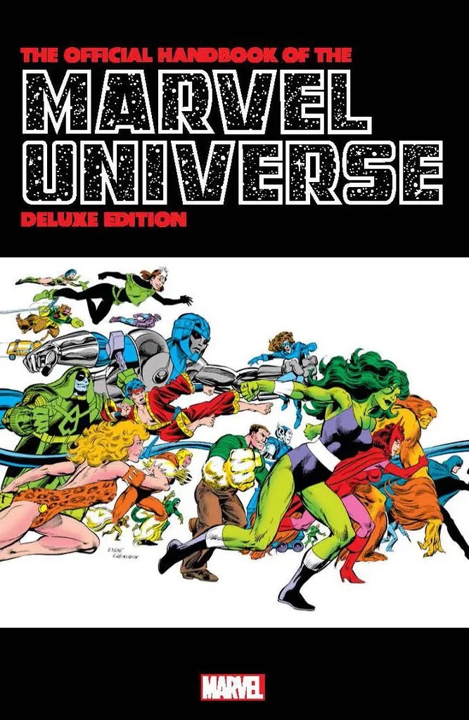 OFFICIAL HANDBOOK MARVEL UNIVERSE DLX ED OMNIBUS