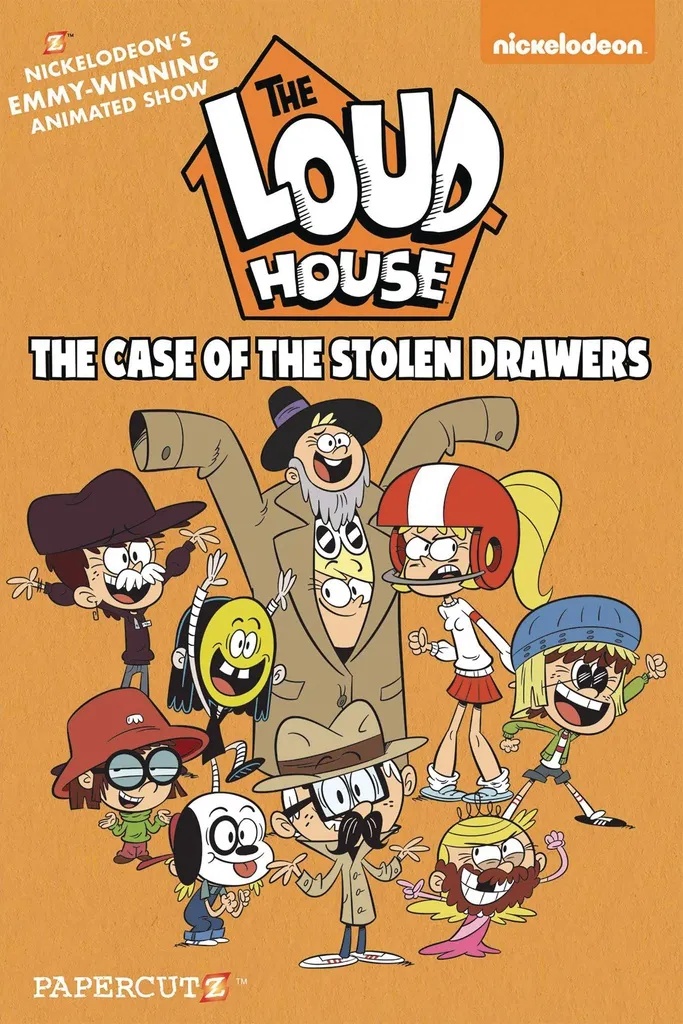 LOUD HOUSE 12 CASE STOLEN DRAWERS