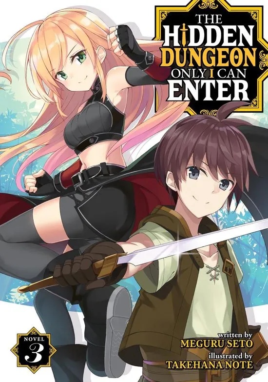 HIDDEN DUNGEON ONLY I CAN ENTER 3 LIGHT NOVEL