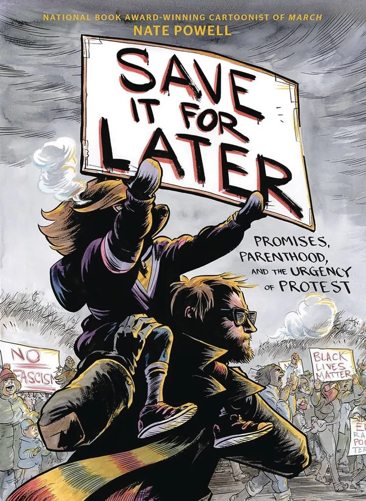 SAVE IT FOR LATER PROMISES PARENTHOOD URGENCY PROTEST