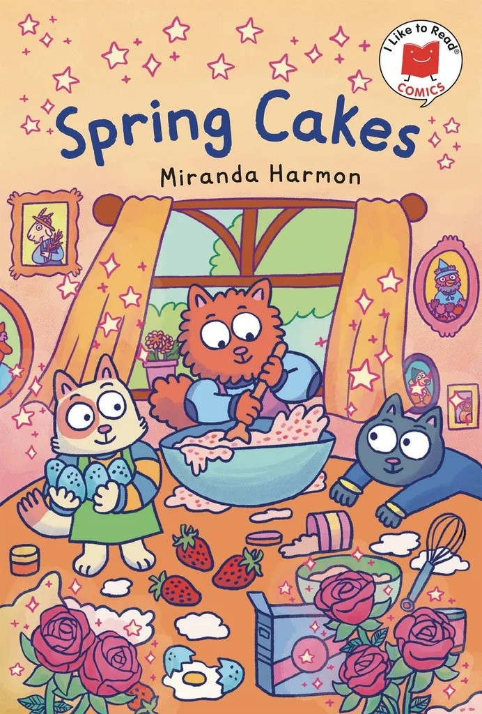 I LIKE TO READ COMICS 2 SPRING CAKES
