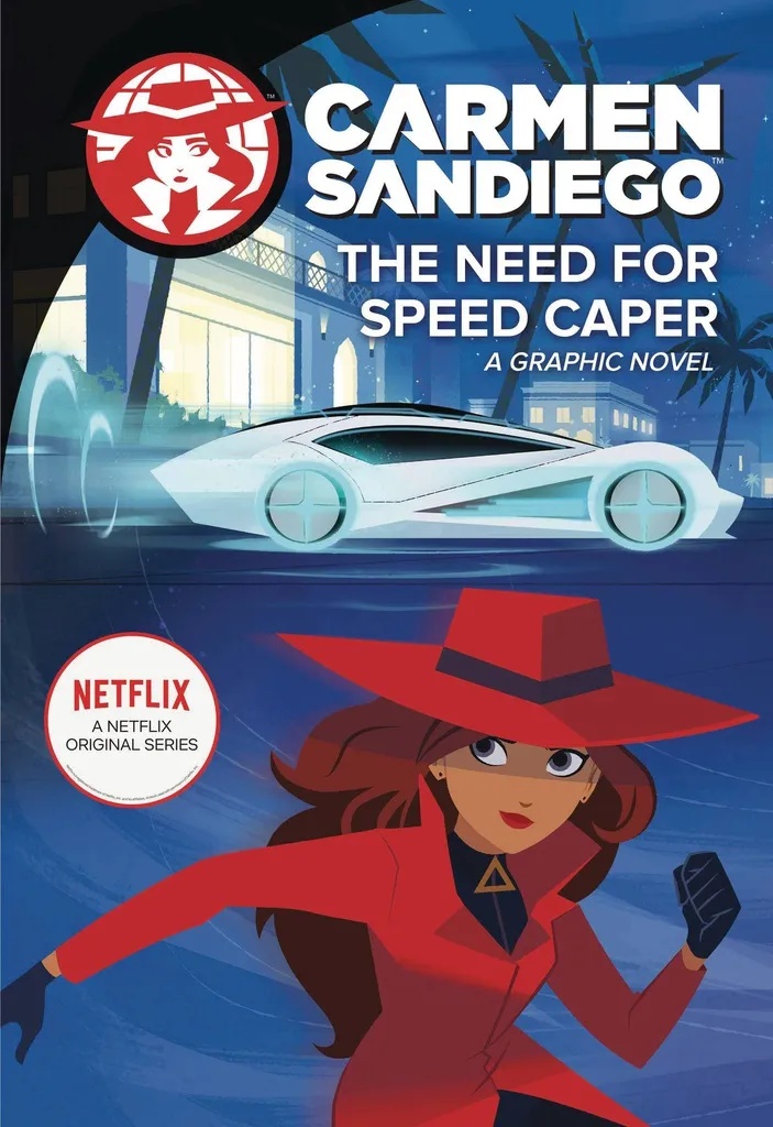 CARMEN SANDIEGO 4 NEED FOR SPEED CAPER