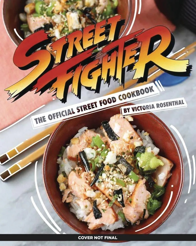 STREET FIGHTER OFF STREET FOOD COOKBOOK