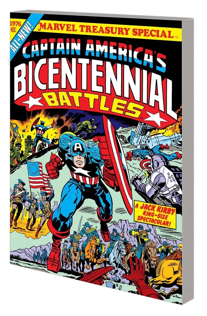 CAPTAIN AMERICA BICENTENNIAL BATTLES NEW TREASURY EDITION