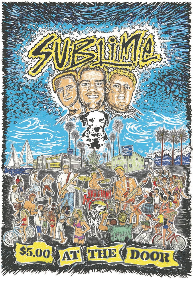 SUBLIME 5 DOLLARS AT THE DOOR