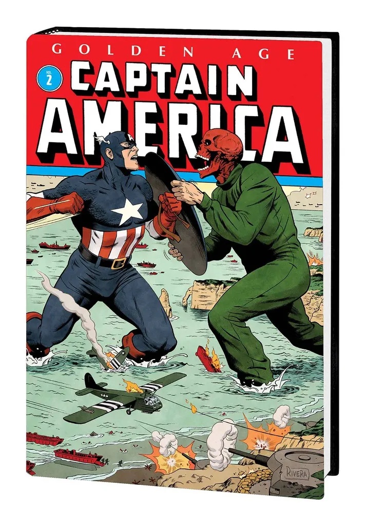 GOLDEN AGE CAPTAIN AMERICA OMNIBUS 2 RIVERA CVR