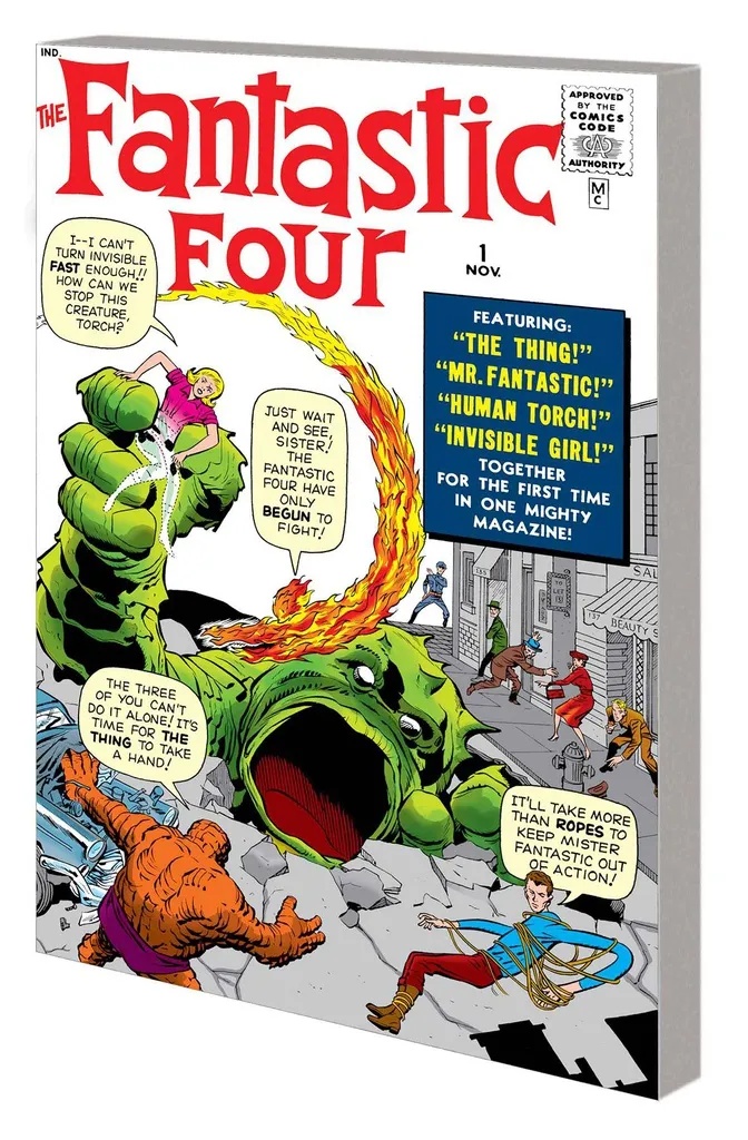 MIGHTY MMW FANTASTIC FOUR 1 GREATEST HEROES DM VAR