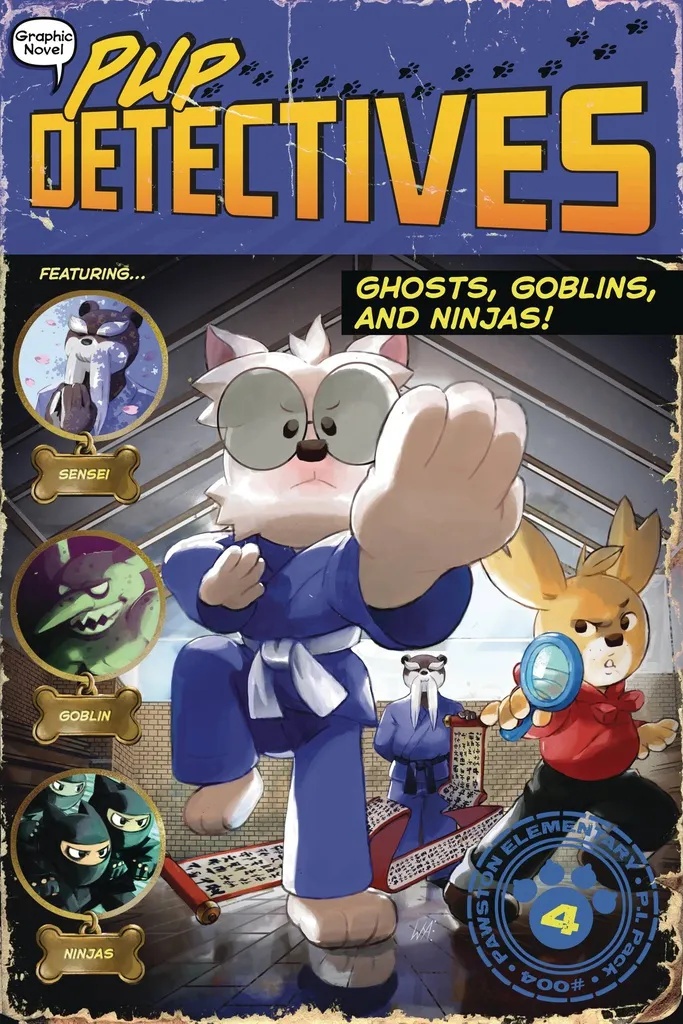 PUP DETECTIVES 4 GHOSTS GOBLINS & NINJAS