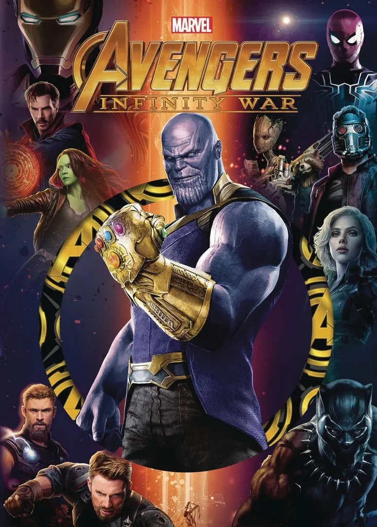 Marvel Avengers INFINITY WAR DIE CUT